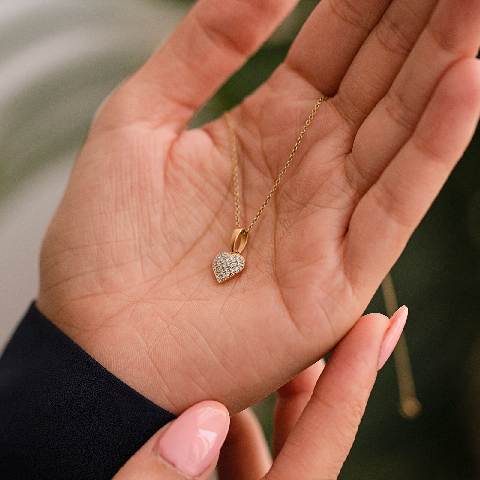 Chloe Heart Diamond Pendant