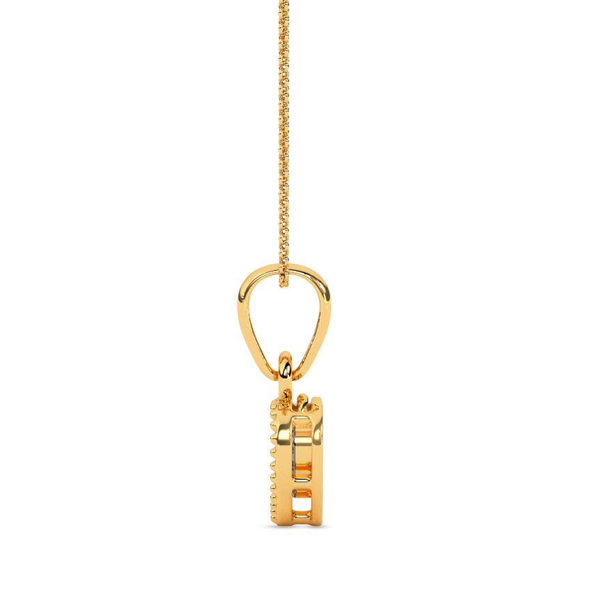 Swaying Hearts Diamond Pendant