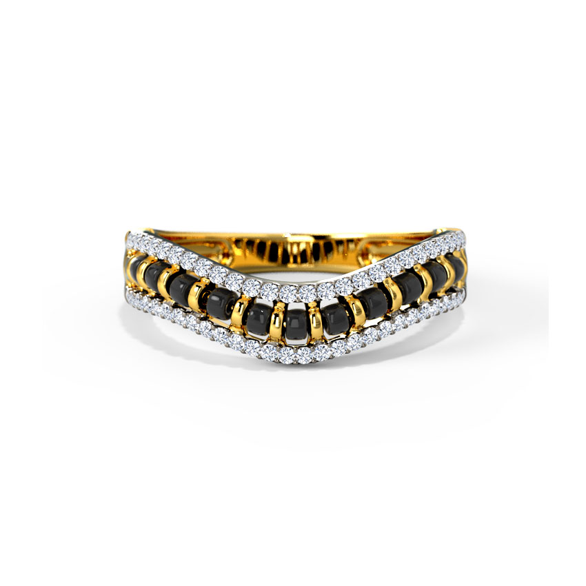 Trisha Mangalsutra Diamond Ring
