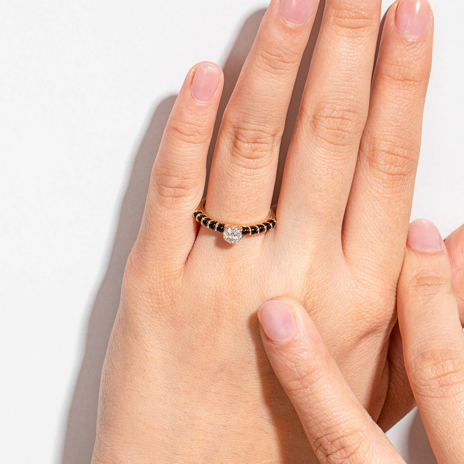 Kia Diamond Mangalsutra Ring