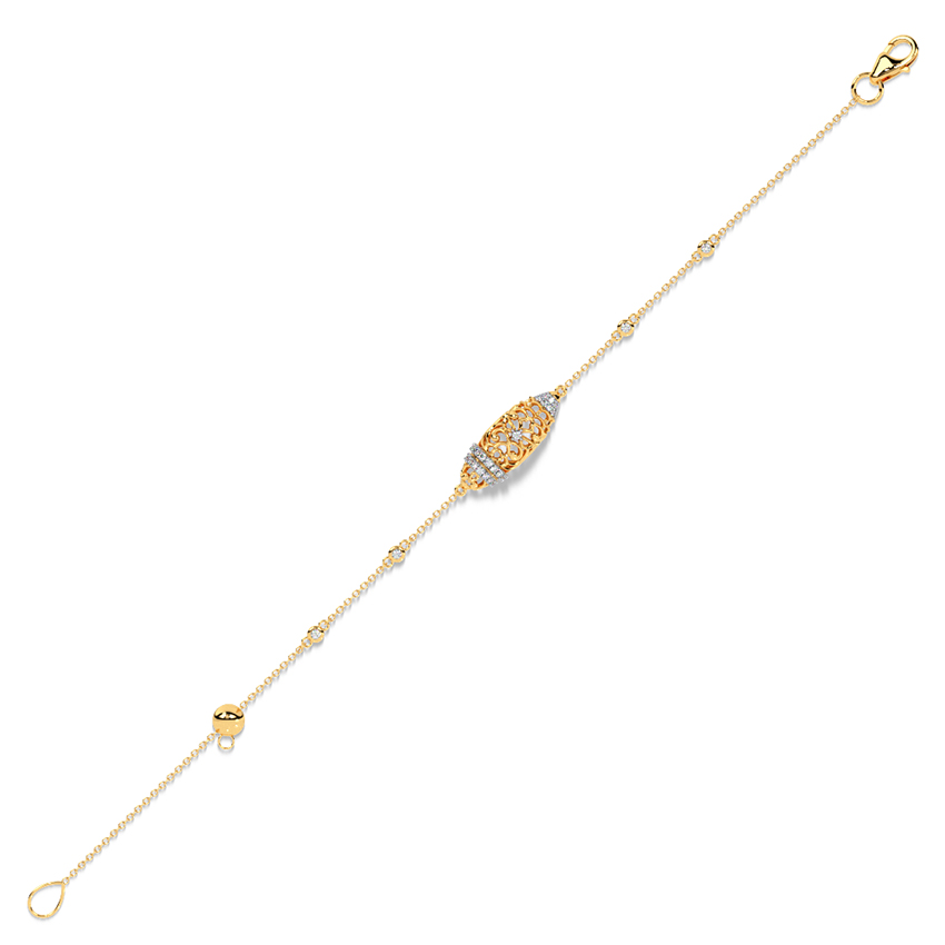 Taweez Chain Diamond Bracelet