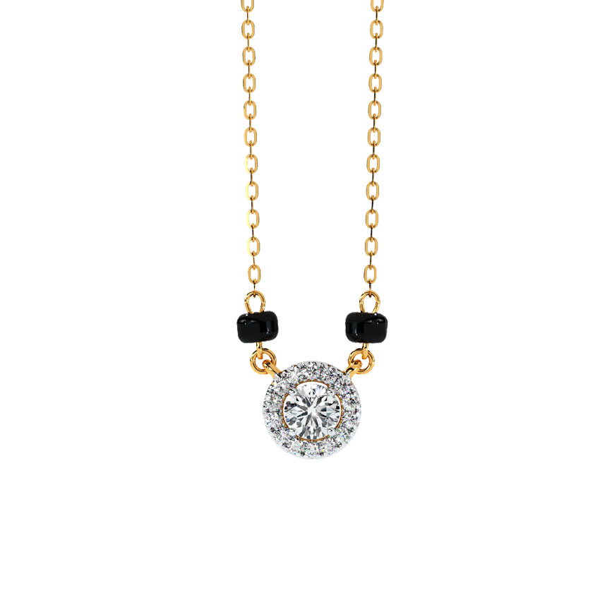 Aster Solitaire Mangalsutra